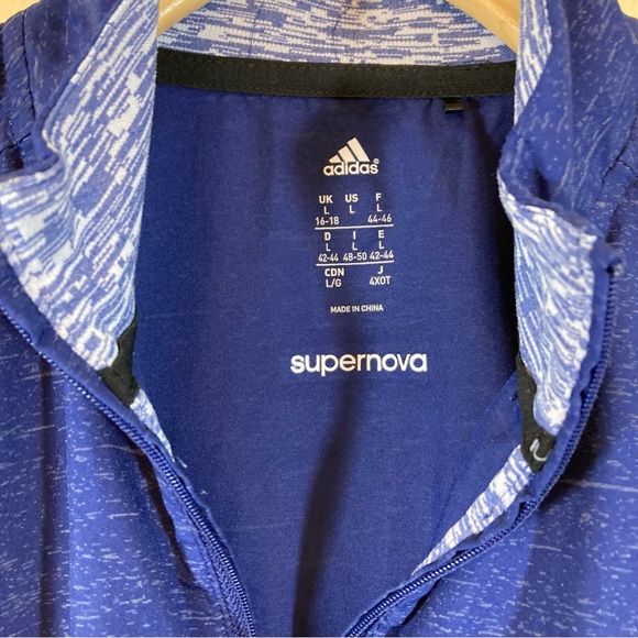 Adidas Supernova Blue Jacket - Picture 3 of 9